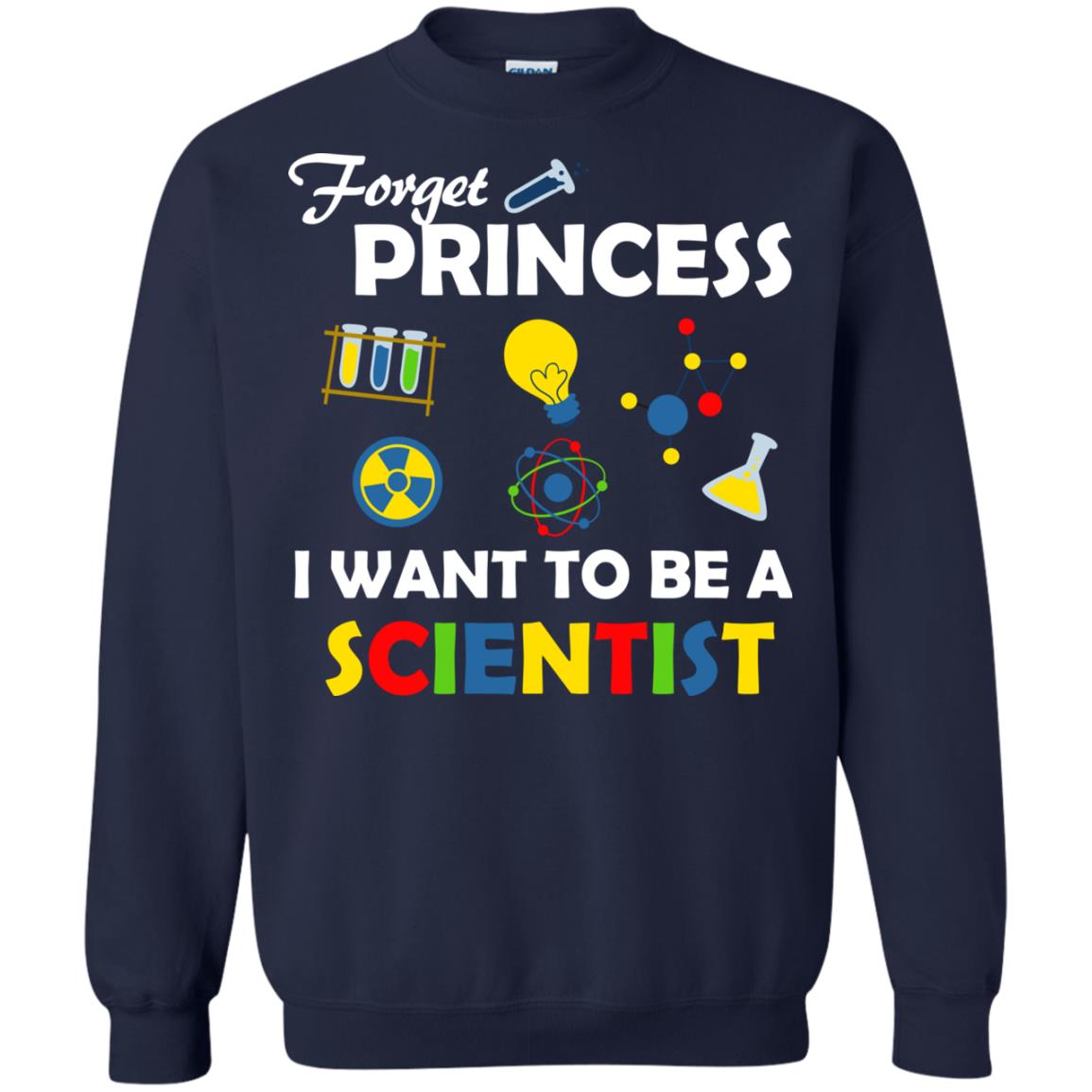 Forget Princess I Want To Be A Scientist Navy