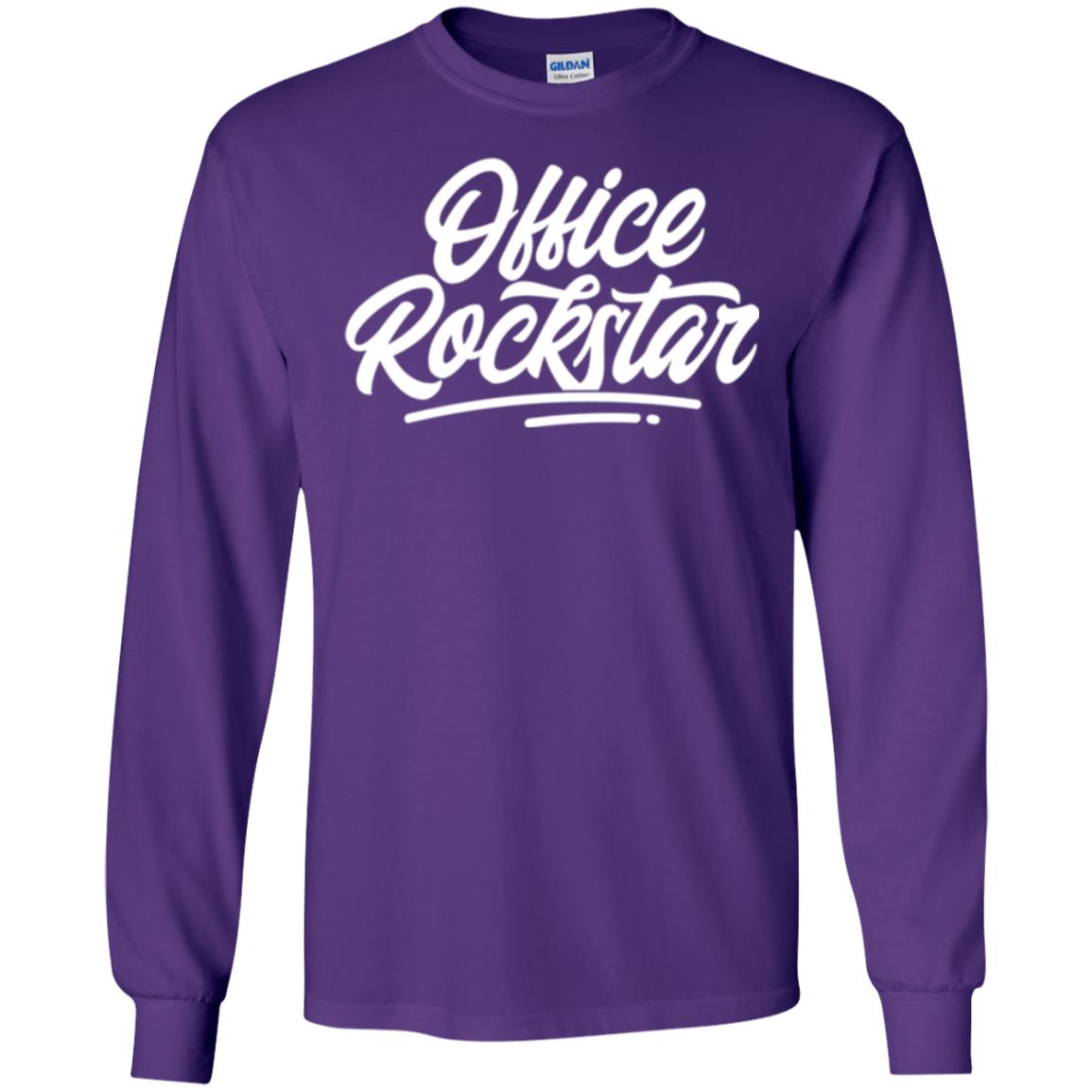 Office Rockstar T-shirt Administrative Professionals Day Purple