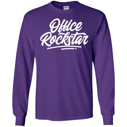 Office Rockstar T-shirt Administrative Professionals Day Purple