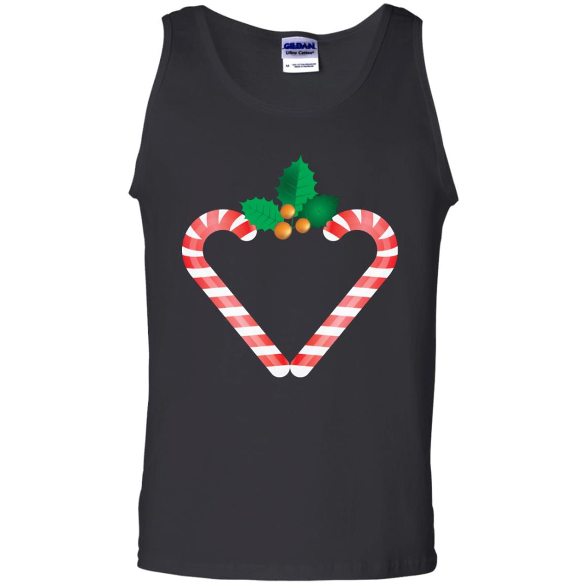 Heart Icon Candy X-mas Gift Shirt Black