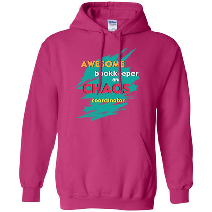 Bookkeeper T-shirt Awesome Bookkeeper And Chaos Coordinator Heliconia
