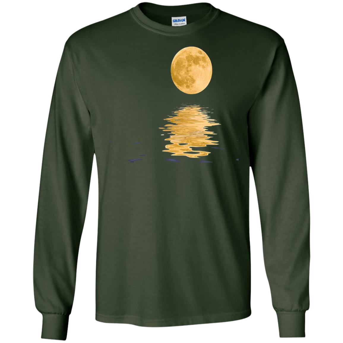 Harvest Moon Shore Water T-shirt Forest Green