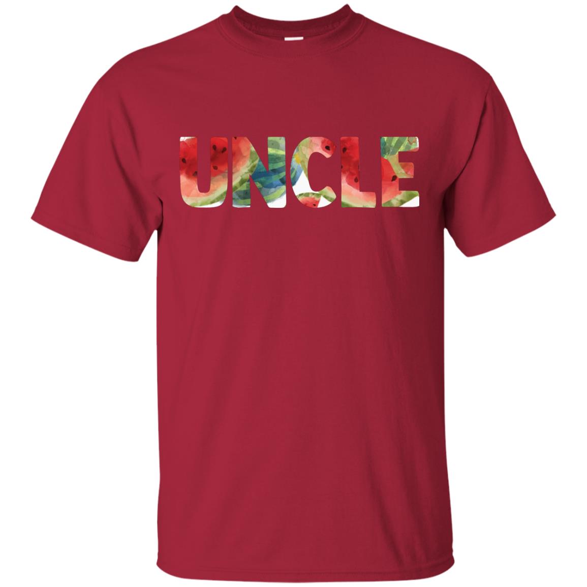 Uncle Watermelon Funny Summer Melon Fruit Shirt For Uncle Cardinal