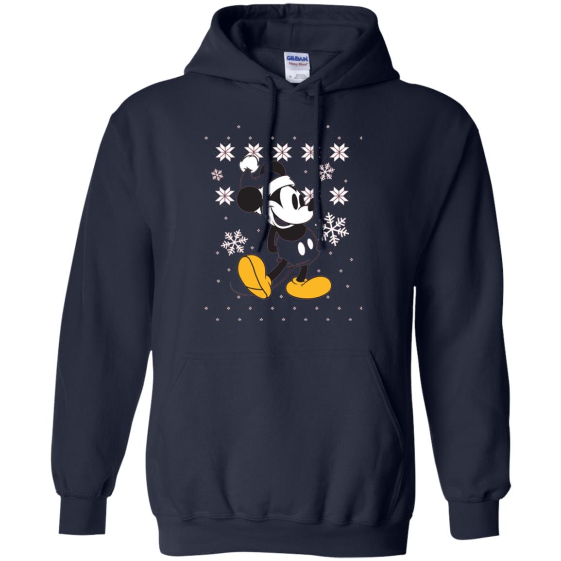 Christmas T-shirt Disney Mickey Mouse Navy