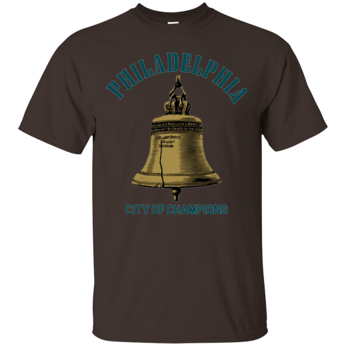 Football T-shirt Philadelphia City Of Champions Dark Chocolate