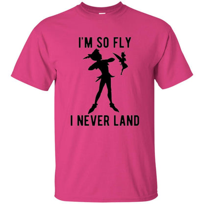 Film T-shirt Tinker Bell I'm So Fly I Never Land Heliconia