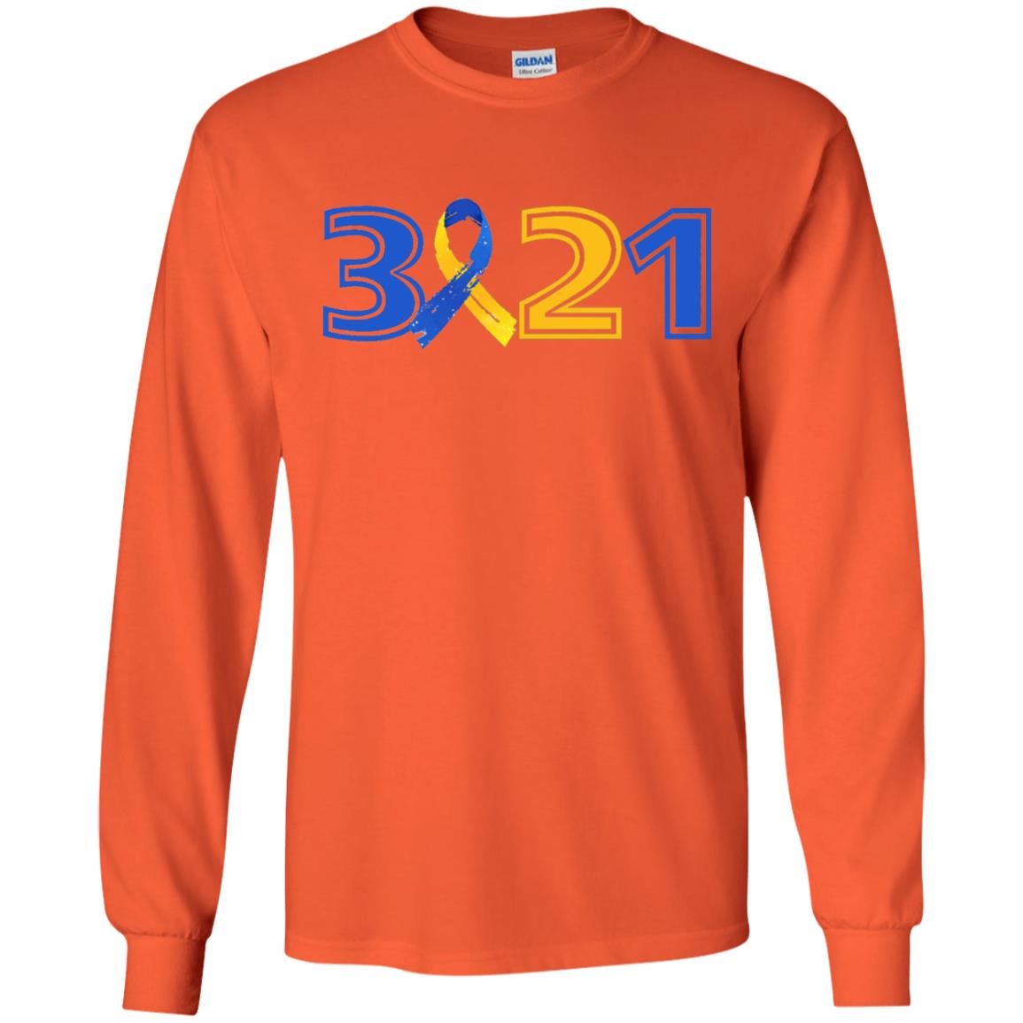 Awareness March 21 World Down Syndrome Day T-shirt Orange