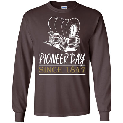 Pioneer Day Since 1847 Shirt Dark Chocolate