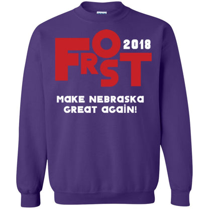Frost 2018 Make Nebraska Great Again T-shirt Purple