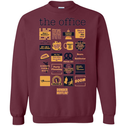 The Office T-shirt Maroon
