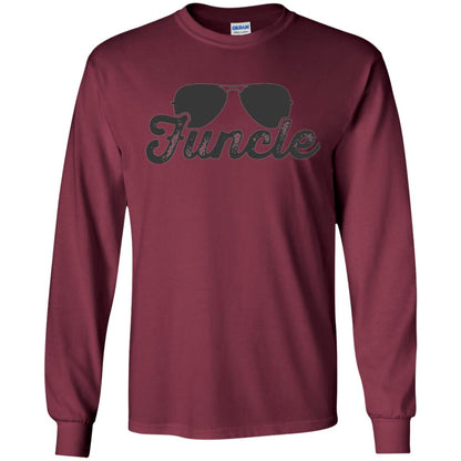 Funcle Uncle T-shirt Maroon