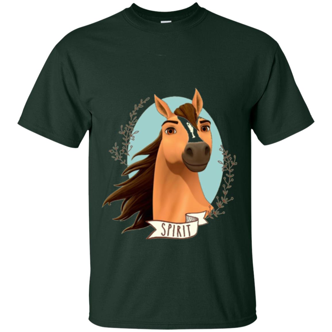 Horse Lover T-shirt Spirit Forest Green