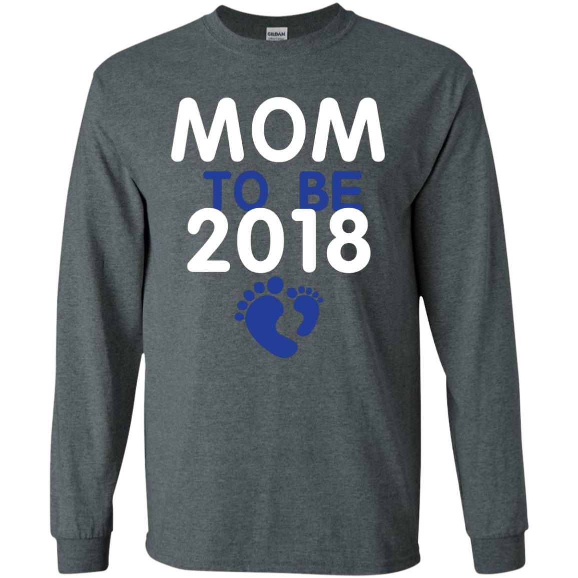 Pregnancy T-shirt Mom To Be 2018 Dark Heather
