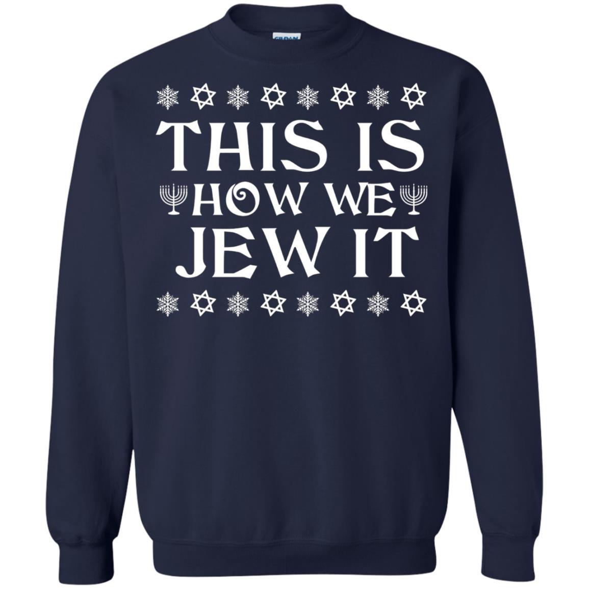 This Is How We Jew It T-Shirt Navy