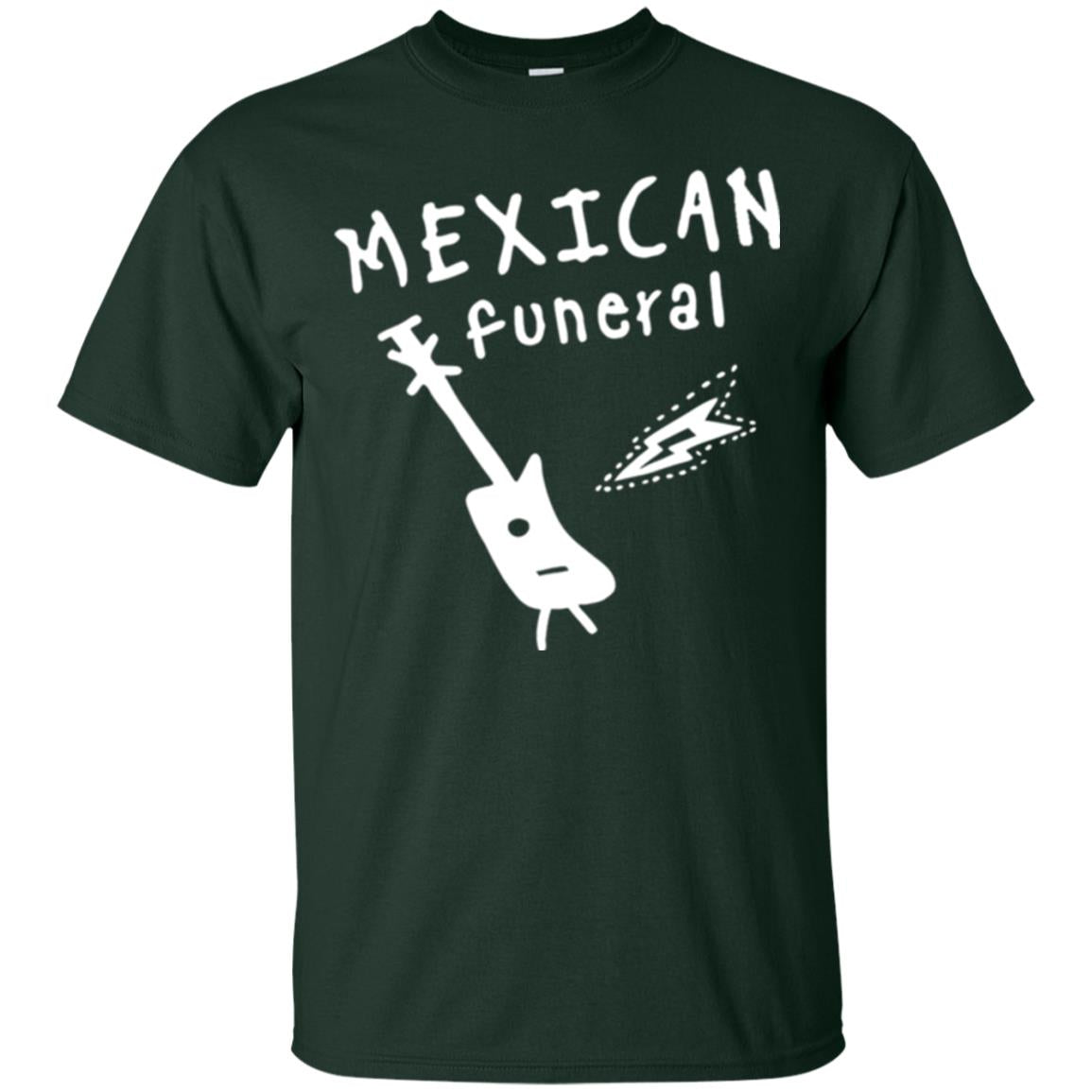Musican T-shirt Mexican Funeral Dirk Gently Band Forest