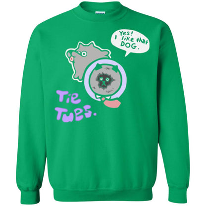 Yes I Like That Dog Tietuesday Dog Lover T-shirt Irish Green