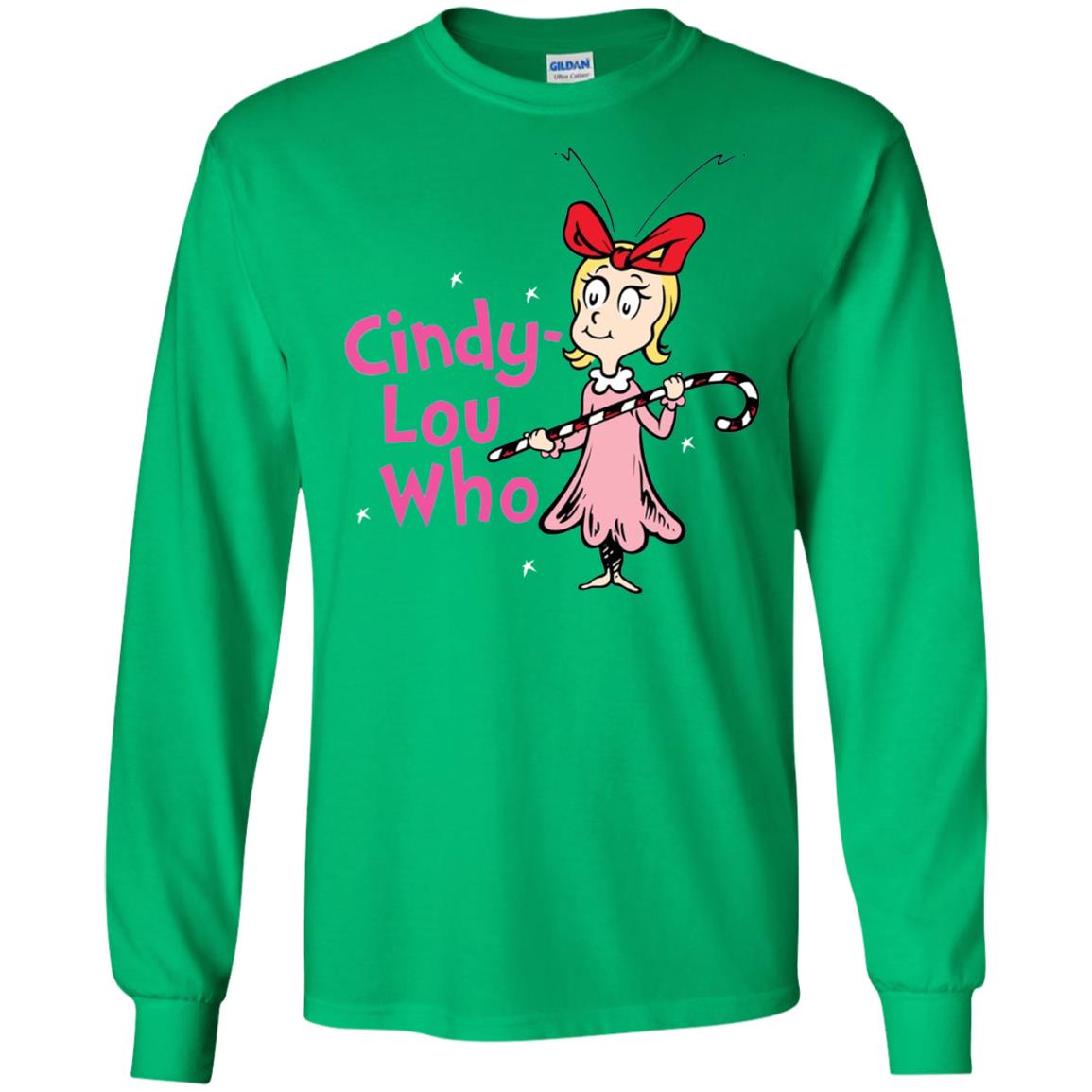 Dr. Seuss Cindy-lou Who T-shirt Irish Green