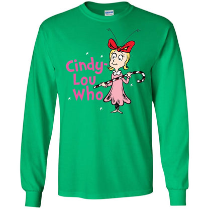 Dr. Seuss Cindy-lou Who T-shirt Irish Green