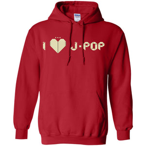 I Love J-pop T-shirtG185 Gildan Pullover Hoodie 8 oz.