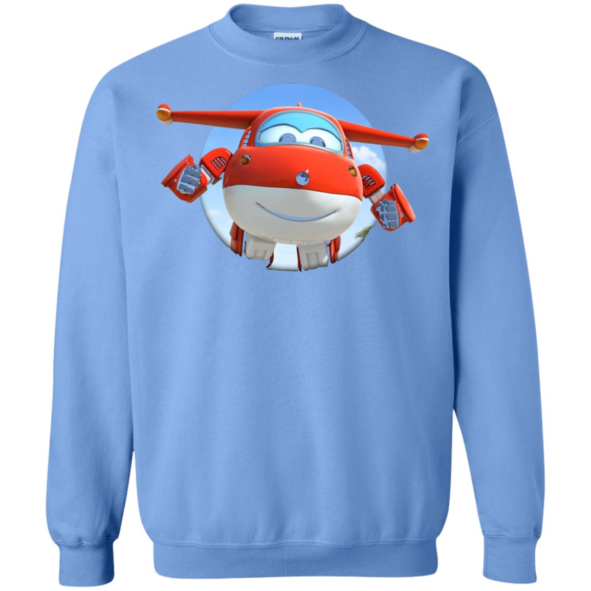 Super Wings Jett Movie Lover T-shirt Carolina Blue