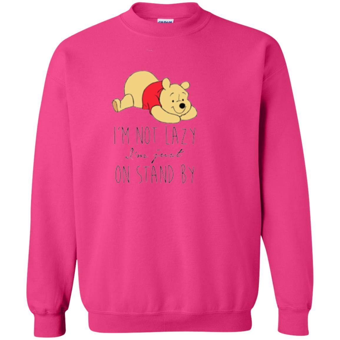 Cartoon T-shirt I'm Not Lazy I'm Just On Stand By Heliconia