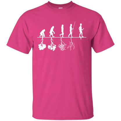 Evolution Tree Of Human Life Thinking Save Environment Shirt Heliconia
