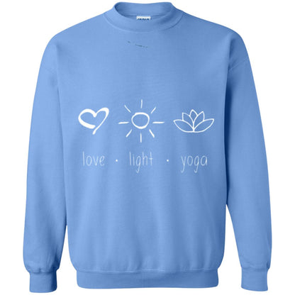 Yoga Lovers T-shirt Love Light Yoga Carolina Blue