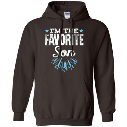 I'm The Favorite Son Family T-shirt Dark Chocolate