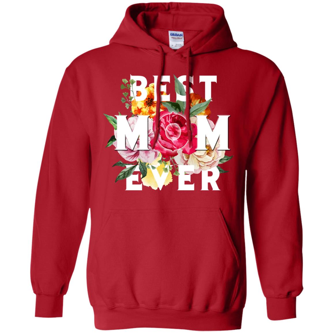Best Mom Ever Mommy Shirt Red