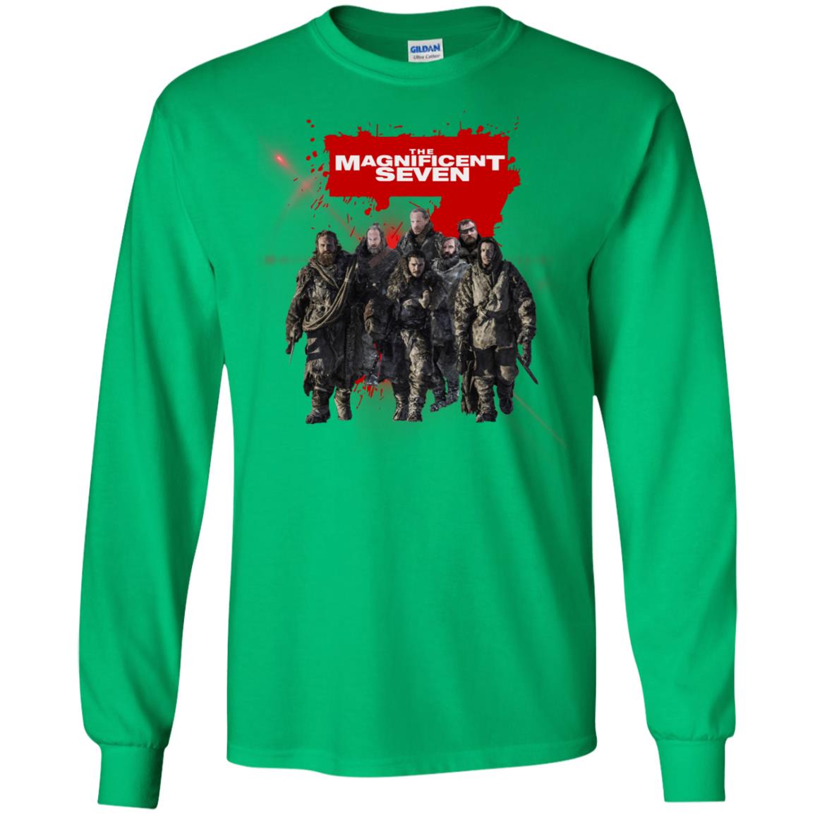 The Magnificent Seven Game Of Thrones Version T-shirt Irish Green