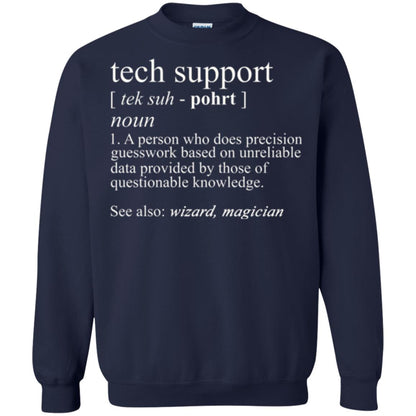 Tech Support T-shirt Navy