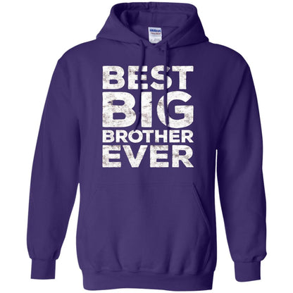 Best Big Brother Ever Family T-shirt Purple