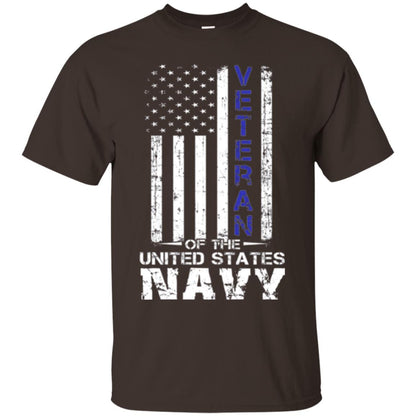 Us Navy Veteran T-shirt Dark Chocolate