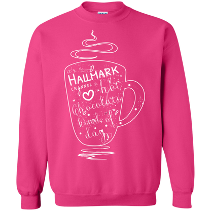 Christmas T-shirt It's A Hallmark Hot Chocolate Kind Of Day Heliconia