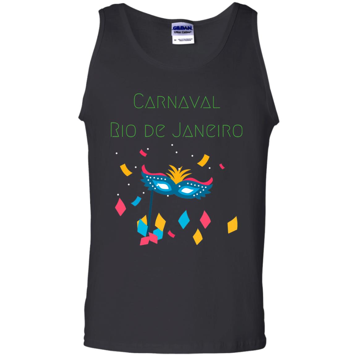 Mardi Gras T-shirt Rio Carnival Carnaval Rio De Janeiro Brazil Black