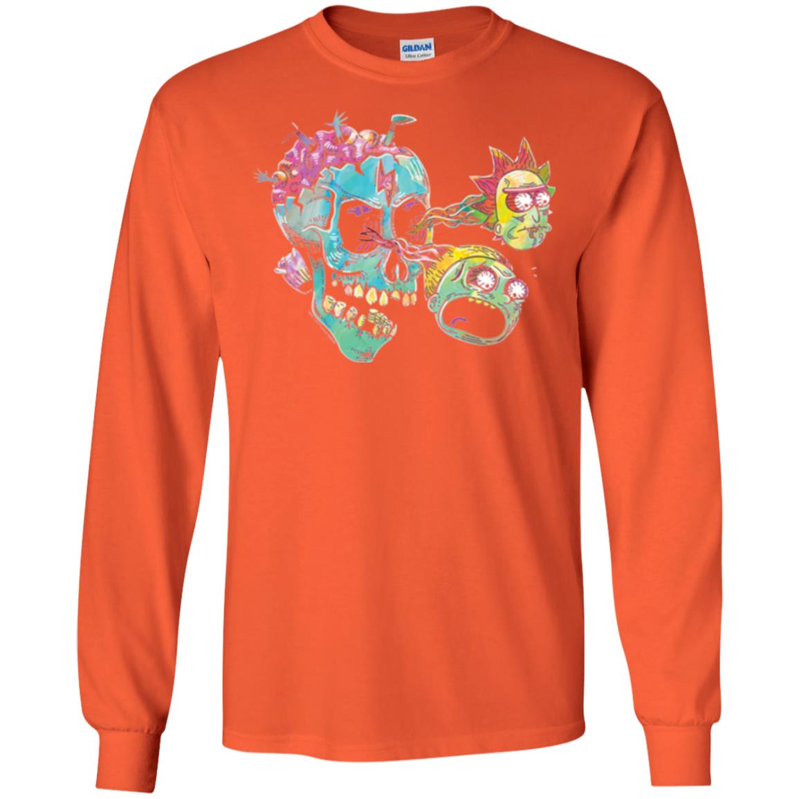 Movie T-shirt Eyeballs Orange