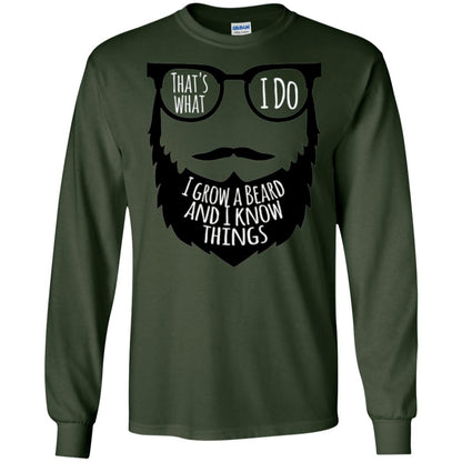 Bread Man T-shirt That_s What I Do I Growl A Bread And I Know Things Forest Green