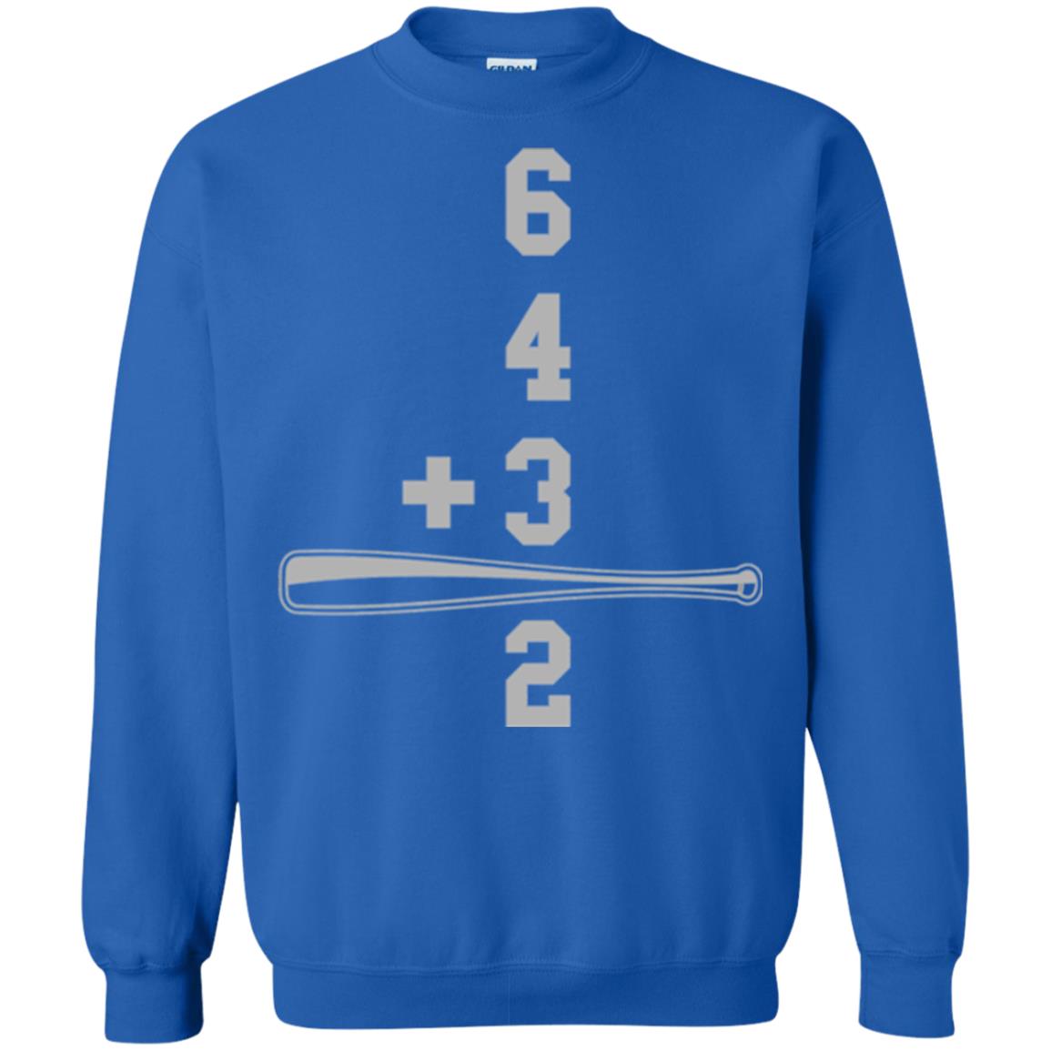 Baseball And Math Lovers T-shirt Royal