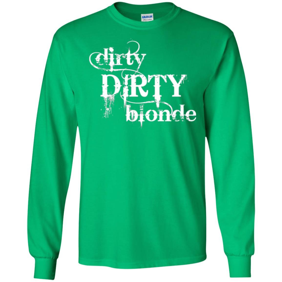 Dirty Dirty Blonde T-shirt Irish Green