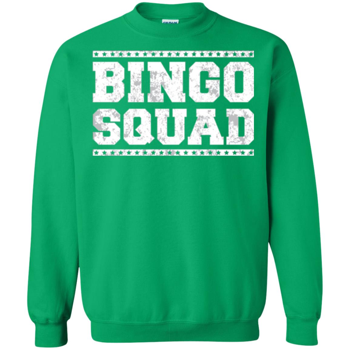 Bingo Squad Distressed Style Lucky Player T-shirt Irish Green