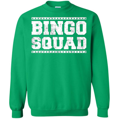 Bingo Squad Distressed Style Lucky Player T-shirt Irish Green