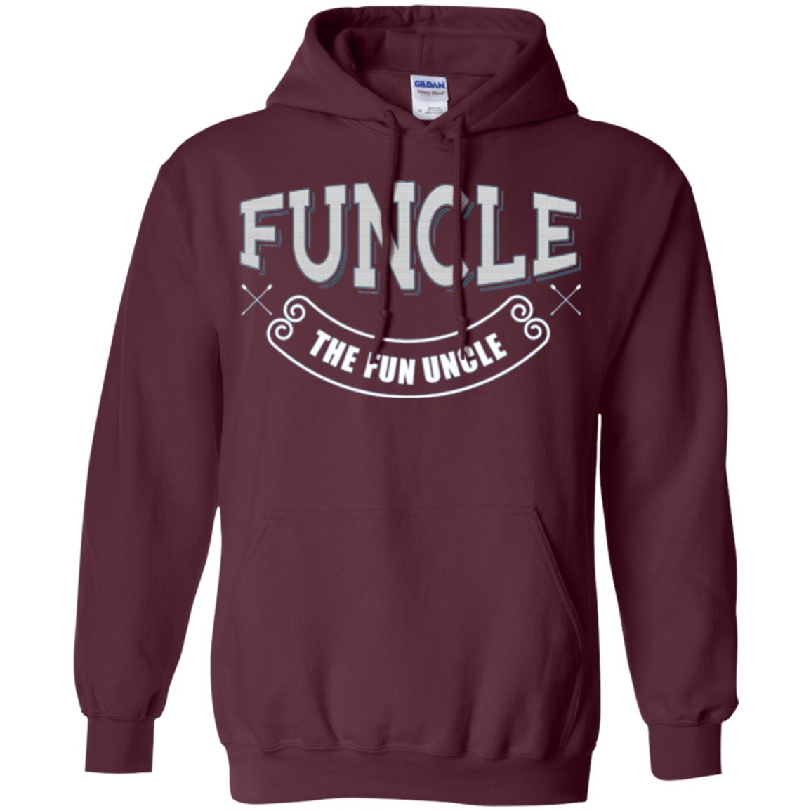 Funcle The Fun Uncle T-shirt Maroon
