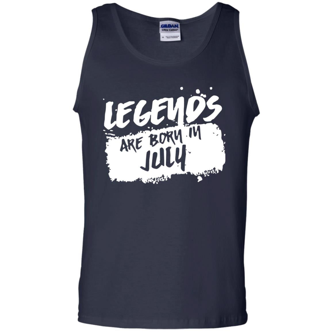 July Birthday Shirt Legends Are Born In July Navy