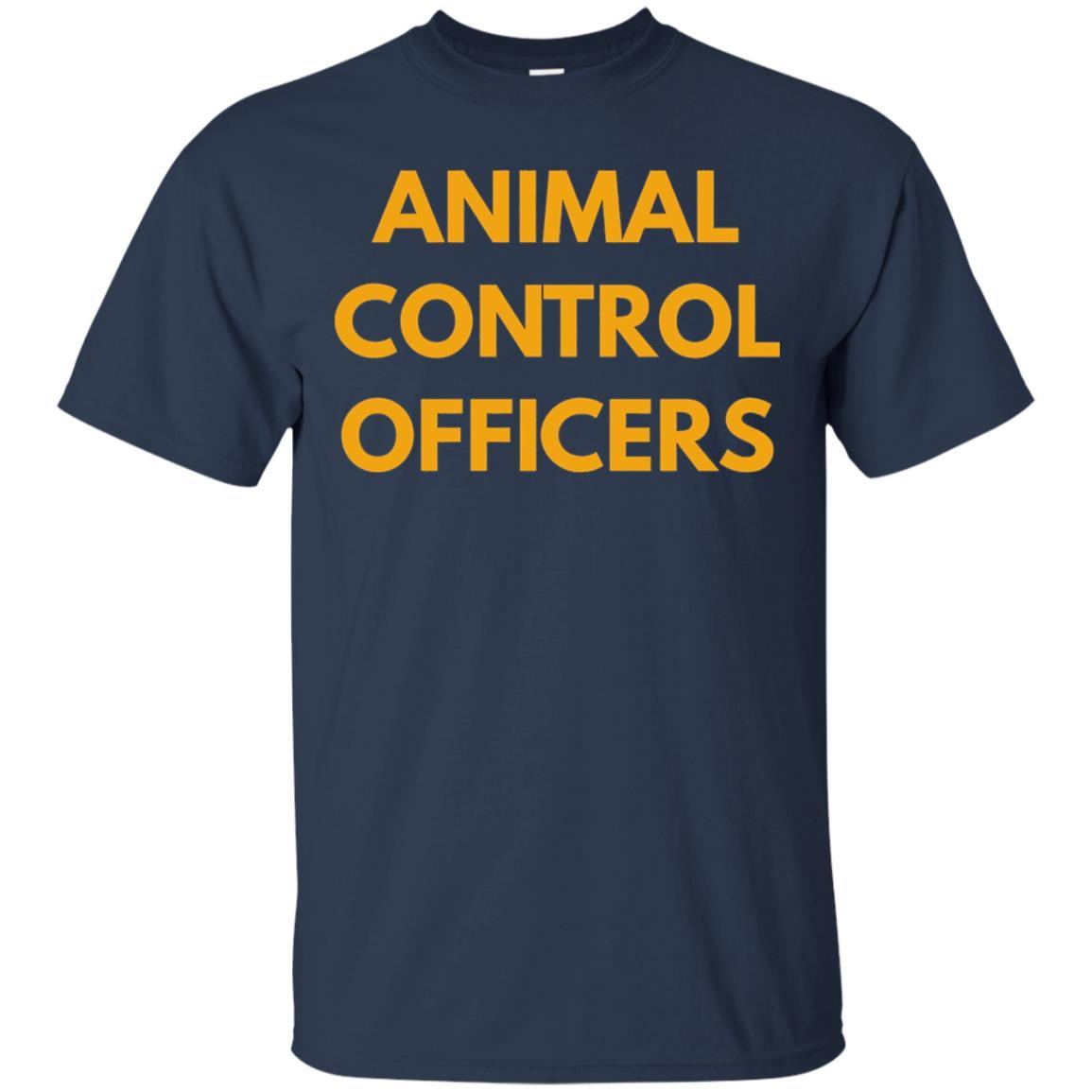 Animals Shelter T-shirt Animal Control Officers T-shirt Navy