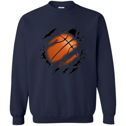 Basketball Lover T-shirt Basketball In Me Navy