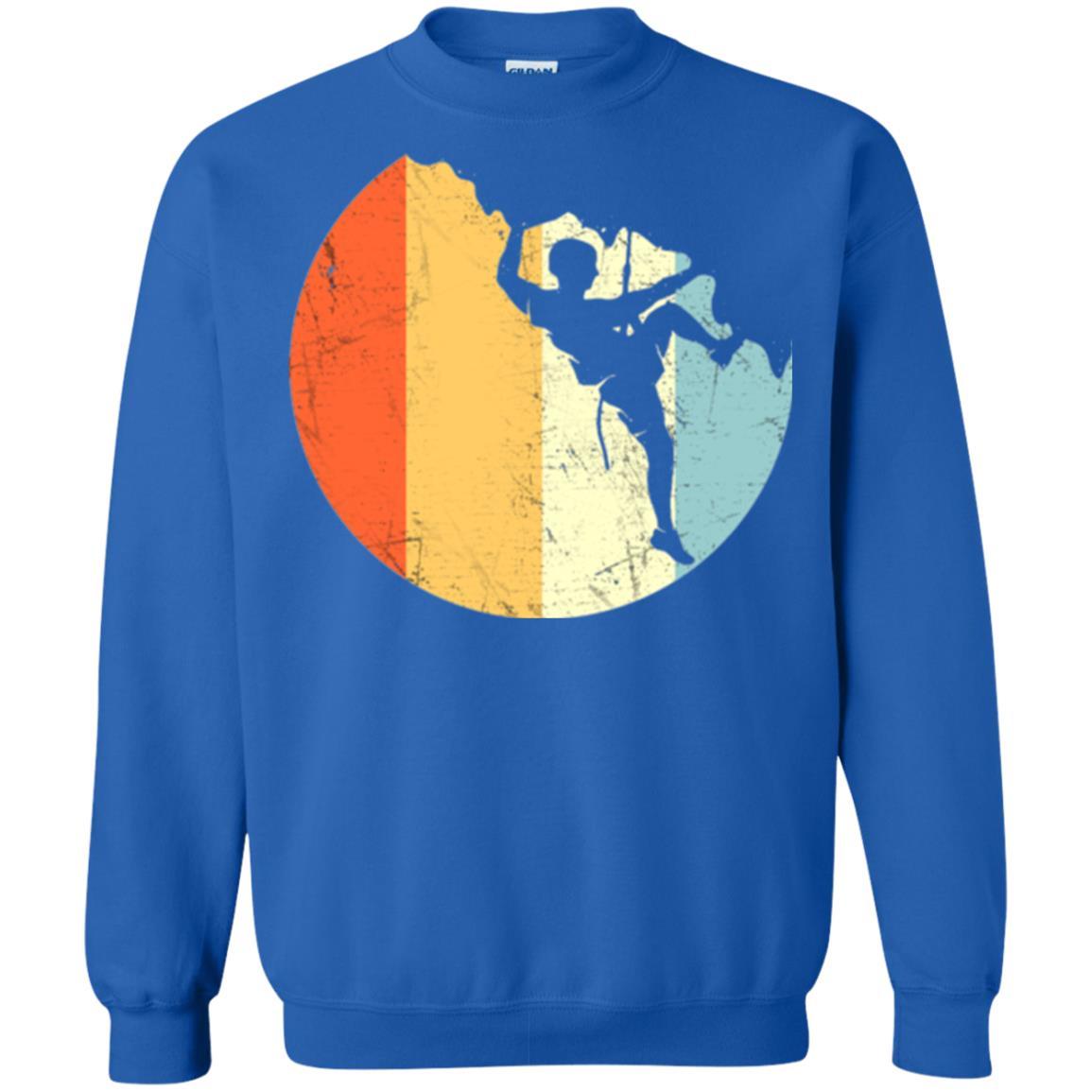Moutain Climber T-shirt Rock Climbing Royal