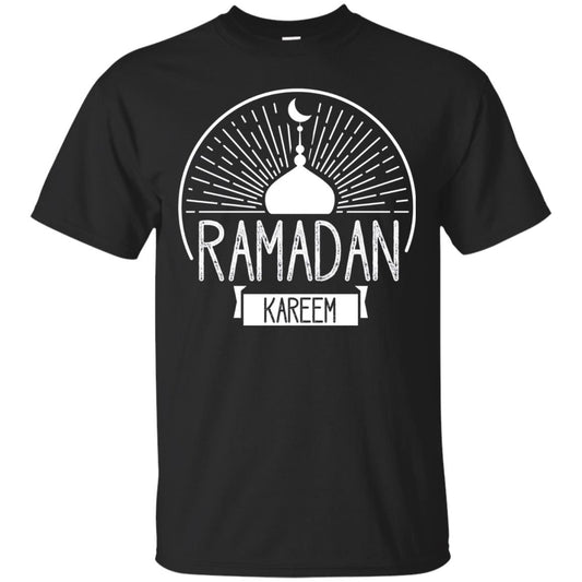 Ramadan Kareem Simplistic Beautiful T-shirt Black