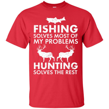 Hunting Lovers T-shirt Sloves The Rest Red