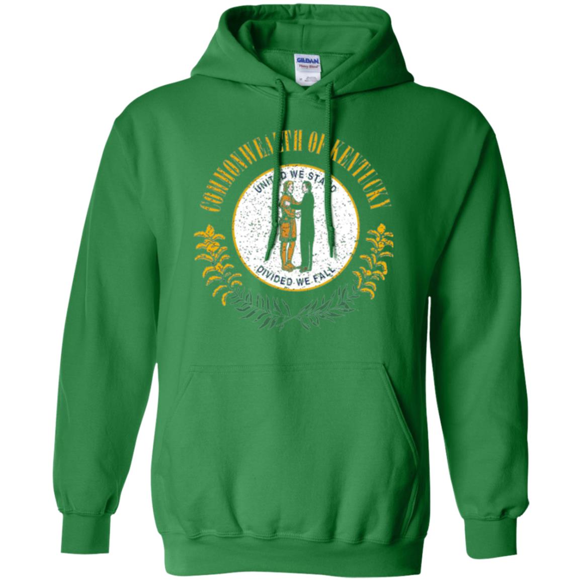 Kentucky State Flag T-shirt Irish Green