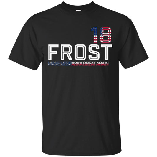 Frost 2018 T-shirt Make Nebraska Great Again Black